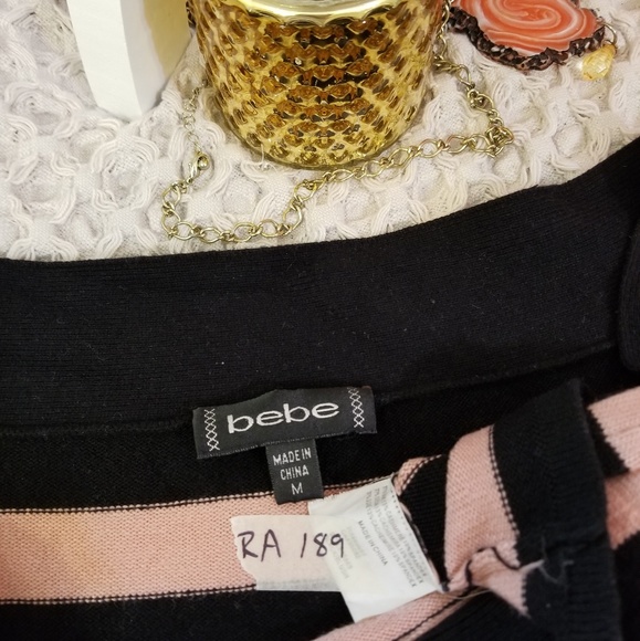 🌻🌺🌻BEBE CASHMERE AND SILK BLEND SWEATER!! - Picture 4 of 5